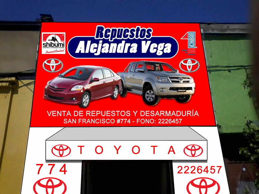 Repuestos Toyota Alejandra Vega